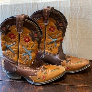 Dan Post Boho Southwestern Cowgirl Boots Size 2